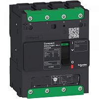 Автоматический выключатель 4П4Т NSXm 25kA TM80D Elink | код. LV426226 | Schneider Electric 